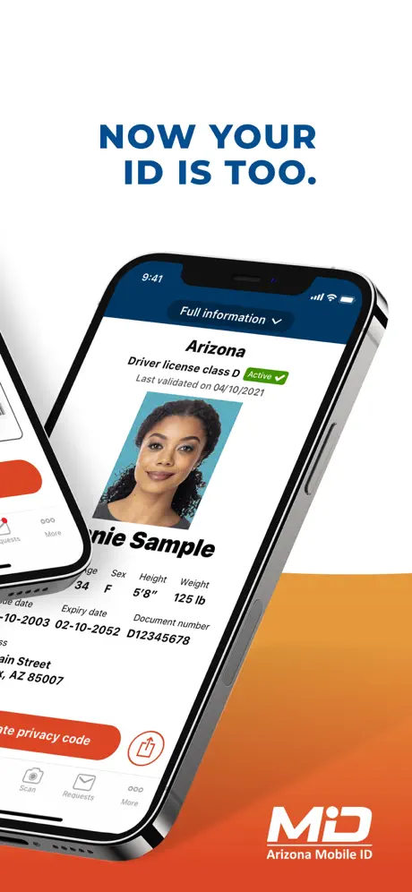 Mobile ID App - Screen 2